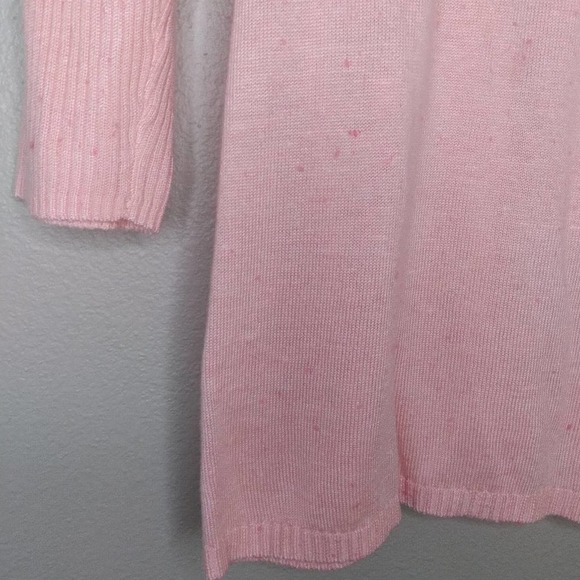 KIM Rogers Pink Flecks Lightweight Sweater Tunic - Picture 2 of 7